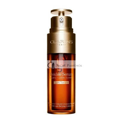 Clarins Double Serum Light Proti Starnutiu s 21 Rastlinnými Zložkami, 50ml