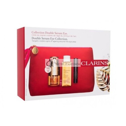 Clarins Dvojité sérum na oči - 20ml + Celkový hydratačný krém