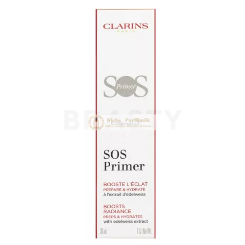 Clarins SOS Primer Boosts Radiance podkladová báza White 30 ml