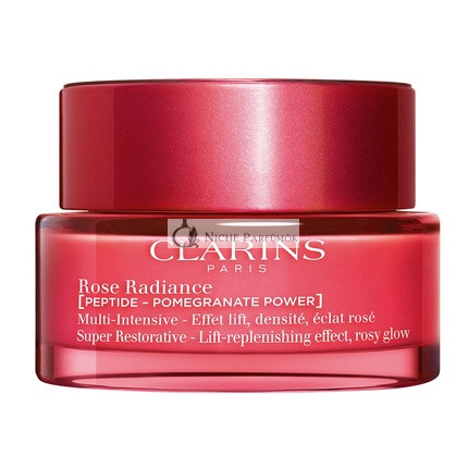 Clarins Super Restorative Ružová Rádiancia Pleťový Krém, 50ml