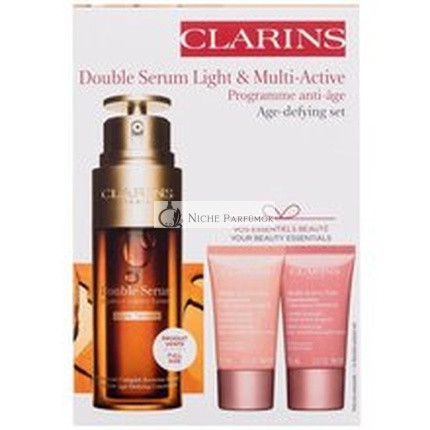 Clarins Double Serum Light Multi-Active Proti starnutiu set