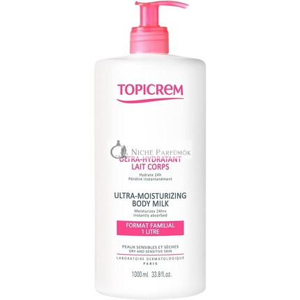 Topicrem Telový Krém, 1000ml