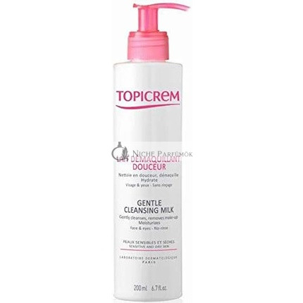 Topicrem UH Jemné čistiace mlieko, 200 ml