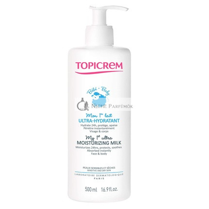 Topicrem Mon 1ER Ultra Hydratačné Mlieko, 500ml