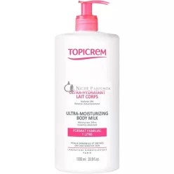 Topicrem Ultra-Hydratačný Telový Krém Bez Parfumácie 1L