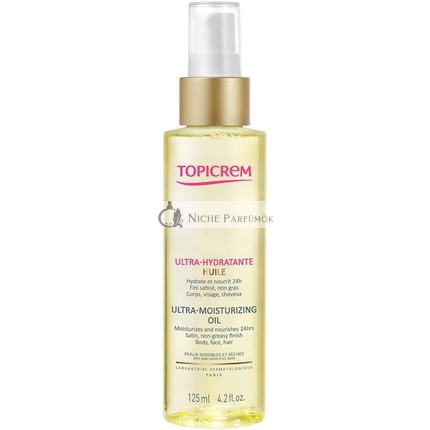 Topicrem Ultra-Moisturizing Oil telový olej s hydratačným účinkom 125 ml