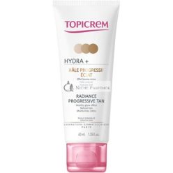   Topicrem HYDRA+ Radiance Progressive Tan pleťový krém pre zjednotenú a rozjasnenú pleť 40 ml