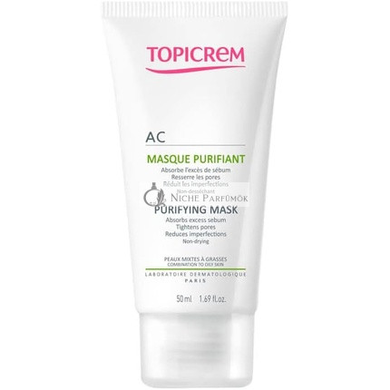 Topicrem AC Purifying Mask čistiaca maska pre mastnú pleť 50 ml