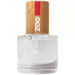 Zao Bambusový lak na nechty č. 665 Top Coat Glitter, 8ml