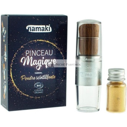 Namaki Magický štetec Lesklý prášok Zlatý, 400g