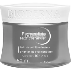   Bioderma Pigmentbio Nočný Obnovujúci Anti-Dark Spot Rozjasňujúci Nočný Krém, 50ml