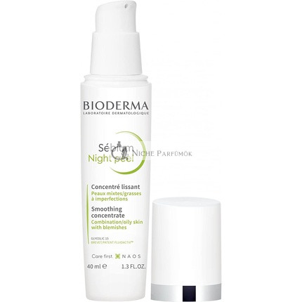 Bioderma Sébium Night Peel Smoothing Concentrate intenzívne nočné sérum proti pigmentovým škvrnám 40 ml