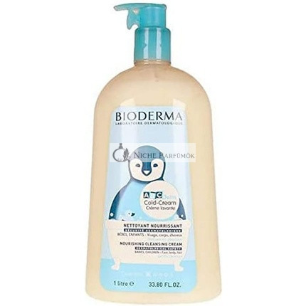Bioderma ABCDerm Cold-Cream Crème Lavante výživný ochranný čistiaci krém pre deti 1000 ml