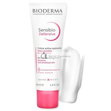 Bioderma Sensibio Defensive Aktív Upokojujúci Krém na Suchú Pokožku, 40ml