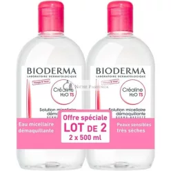 Bioderma Crealine TS H2O Micelárna Riešenie, 500ml