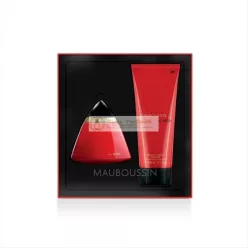   Mauboussin Jumbo Set v Červenej Eau de Parfum 100ml Sprchový gél 200ml