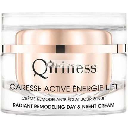 Qiriness Caresse Aktív Energetický Lift Radiant Remodelačný Denný a Nočný Krém, 50ml