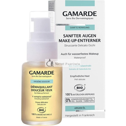 GAMARDE Bio-Kozmetika Očný odstraňovač make-upu Jemné čistenie 30ml