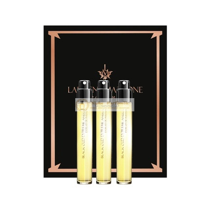 Laurent Mazzone Black Oud Extreme Amber Extrait De Parfum Unisex Set - 3 kusy, 15 ml