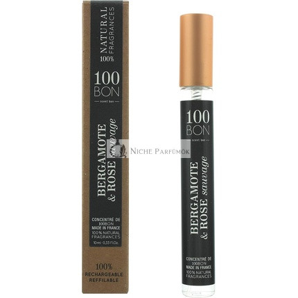 100 Bon Bergamot & Wild Rose Koncentrovaný Eau de Parfum Sprej, 10 ml
