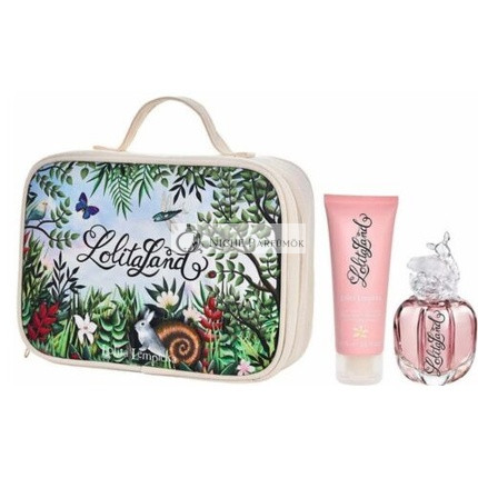 LOLITA LEMPICKA Coffret LolitaLand: Eau de Parfum 40ml + Teljes Tej + Cestovná Taška