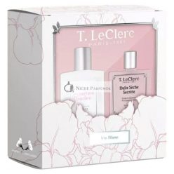   T Leclerc Coffret Parfum a Olej Iris Blanc - Luxusná vôňa a olejový darčekový set