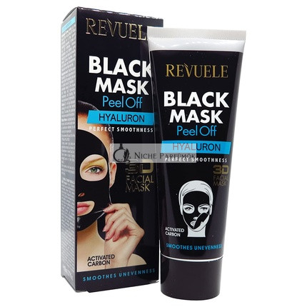 Revuele Čierna Maska Peeling Hyaluron 80ml
