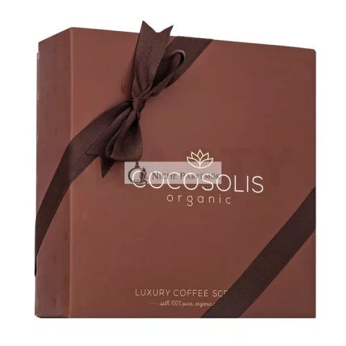 COCOSOLIS Luxury Coffee Scrub Box darčeková sada s peelingovým účinkom