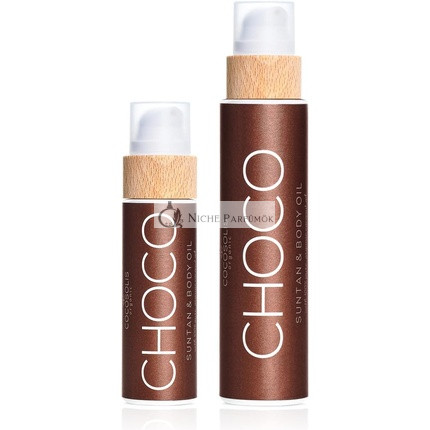 COCOSOLIS CHOCO Opalovací olej organický s vitamínom E a čokoládovou vôňou, 200ml