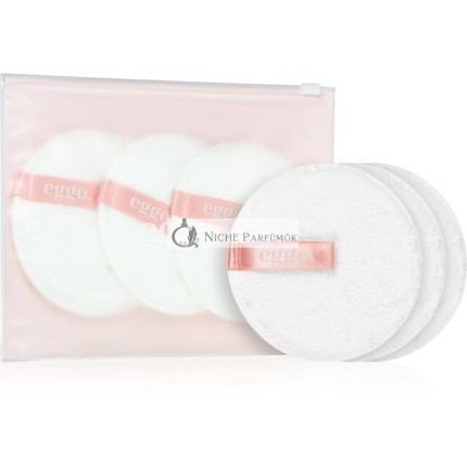Eggo Magic Pads Odstránenie make-upu, Ružová, 3 ks