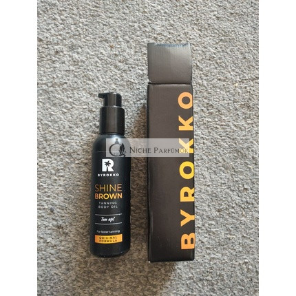 BYROKKO Shine Brown Olej na Tanning Telo, Originálna Formula, 150ml