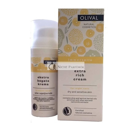 Hustá nočná krem s olejom z nevädze, 50ml