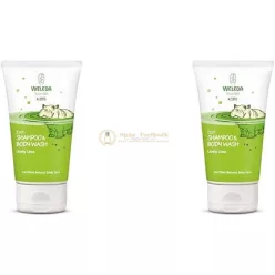   Weleda Detský 2 v 1 Sprchový Gél a Šampón Sýtená Limetka 150ml