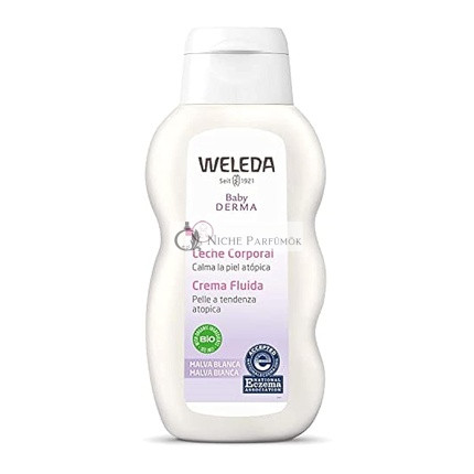 Weleda Detský Telový Krém Biela Malva 200ml