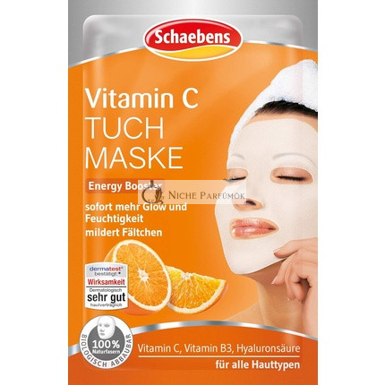 Schaebens C-vitamin pleťová maska 21g