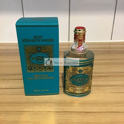 4711 Originálne Eau De Cologne 100ml Vintage Fľaša so Zámkom