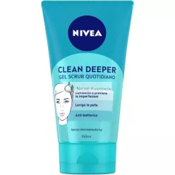   Nivea Denný Gél na Umývanie Tváre Peeling pre Mastnú a Nečistú Pokožku 150ml