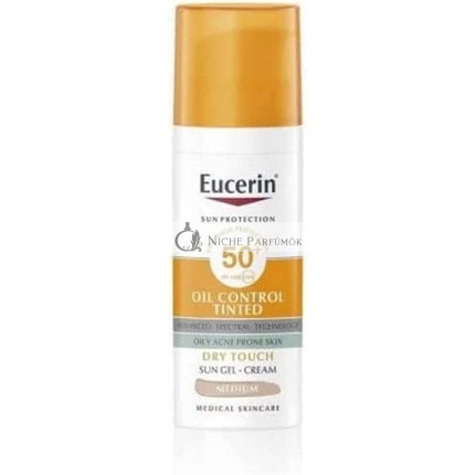 Eucerin Kontrolný Gel Krém s Tónom SPF50+ 50ml Béžový