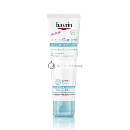 Eucerin Atopicontrol Pleťový Krém, 50ml - Hydratačný Krém pre Citlivú Pokožku