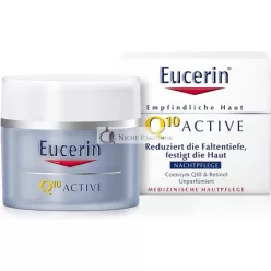 Eucerin Q10 Aktív Nočný Krém proti Vráskam, 50ml