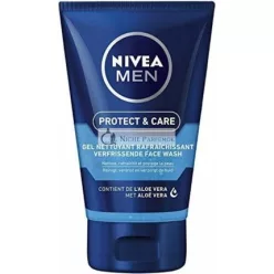 NIVEA MEN Protect & Care Čistiaci Gél na Tvár, 100ml