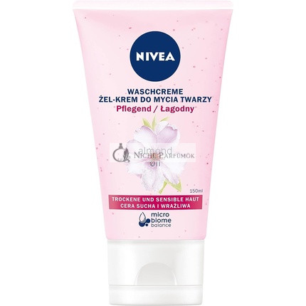 NIVEA Gél Čistiaci Krém na Suchú a Citlivú Pokožku 150ml