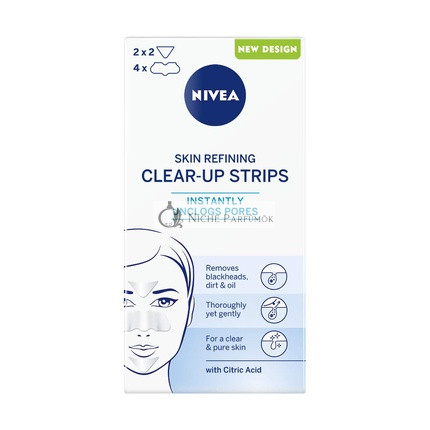 NIVEA Visage Čistiace prúžky
