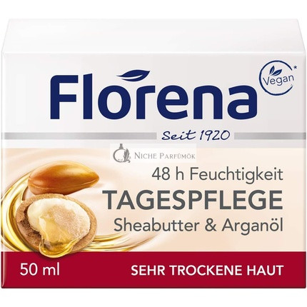 Florena Denný Krém s Karité a Argánovým Olejom, 50ml