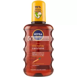   Nivea Slnečný Karoténový Olej Spray na Hlboké Opálenie a Hydratáciu Pleti, 200ml