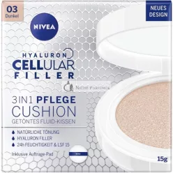   Nivea 3-v-1 Anti-Age Care Vankúš pre Prírodné Zafarbenie a Hydratáciu, Tmavý Typ Pleti