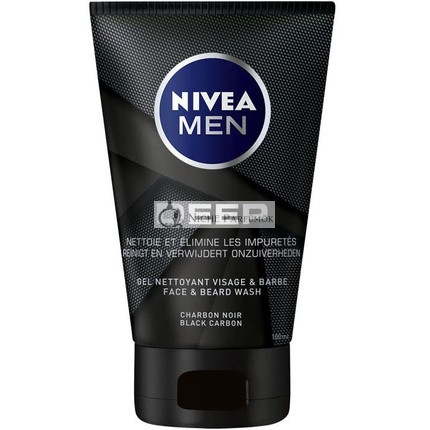 Nive Men Deep Čistiaci gél na tvár a bradu 100ml