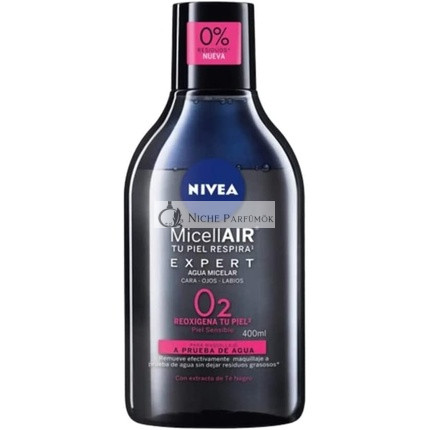 Nivea MicellAir Profesionálny Voda Pokožka Dýcha 400ml