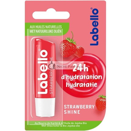 Labello Jahodový Lesklý Balzam Na Pery, 4.8g
