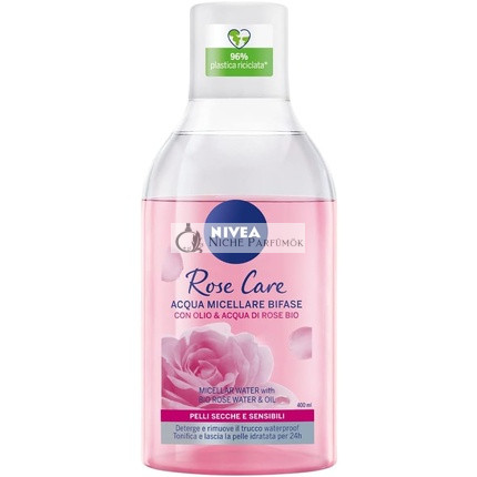 Nivea Micelárna Ružová Voda s Olejom, 400ml